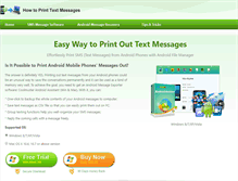 Tablet Screenshot of how-to-print-text-messages.com